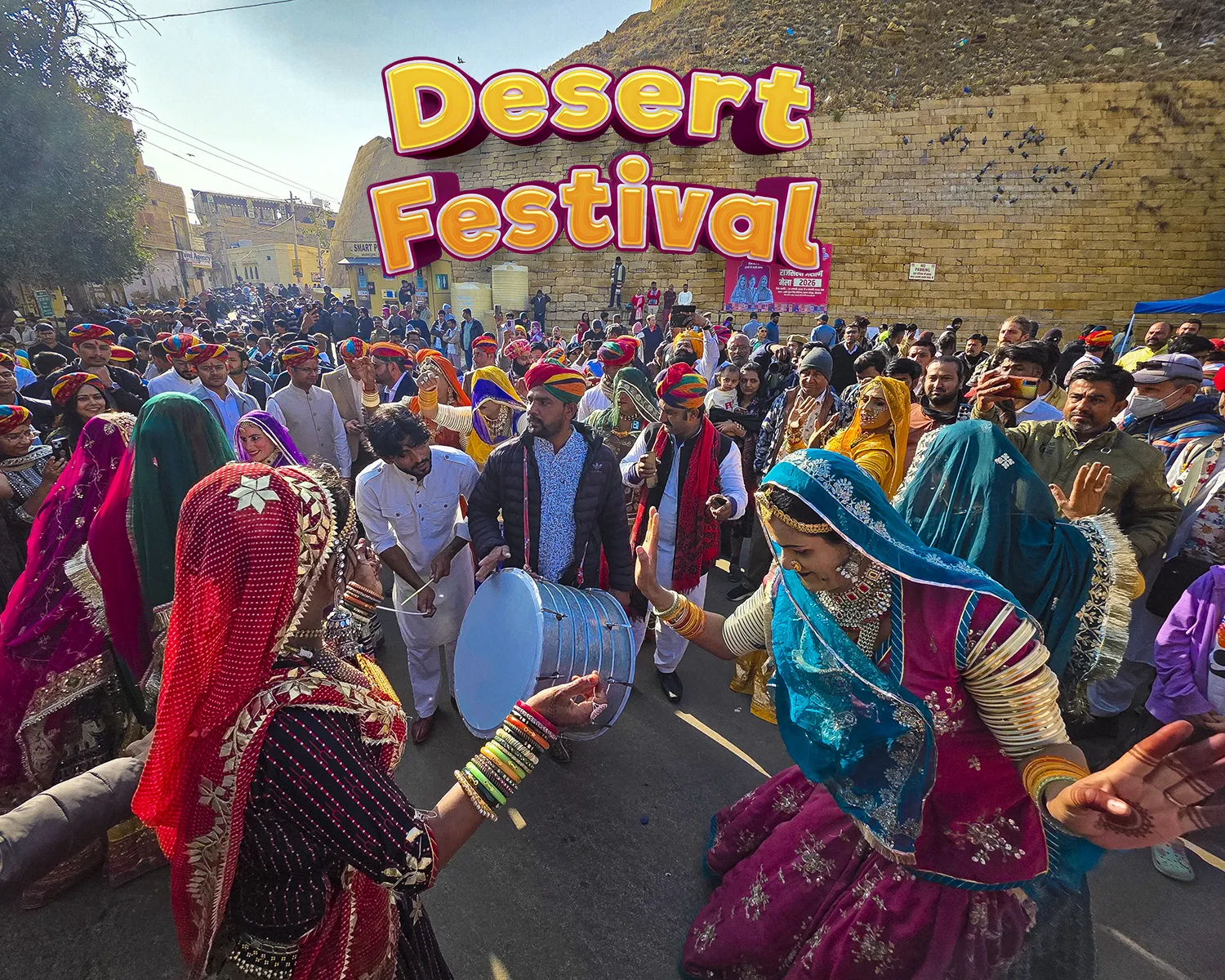 जैसलमेर डेजर्ट फेस्टिवल 2026 -  गडीसर की लहरों से पूनम सिंह स्टेडियम के जोश तक!